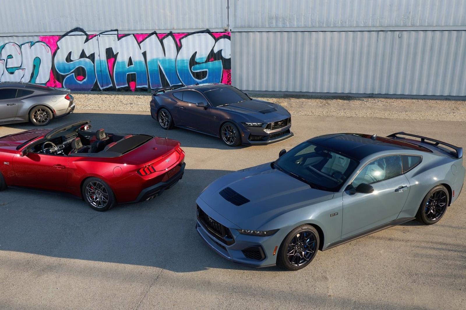 Die neuen 2024 Mustang Versionen